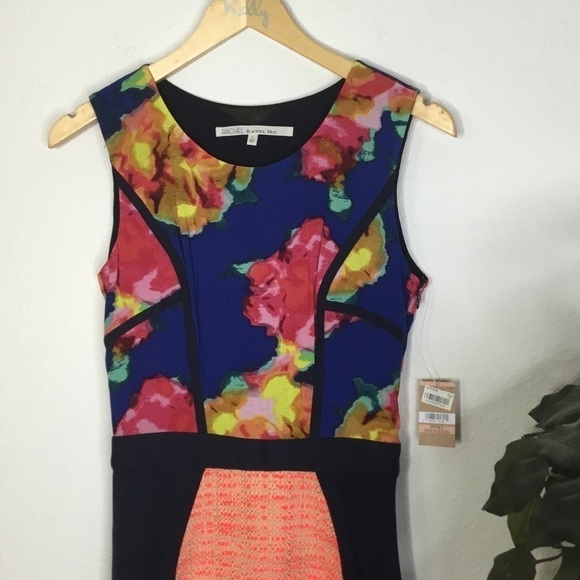 NWT Rachel Roy Multicolor Sheath Dress - Picture 2 of 8